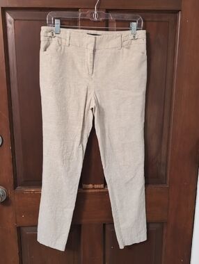 7th Avenue Design Studio Linen Pants Sz 4